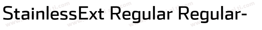 StainlessExt Regular Regular字体转换